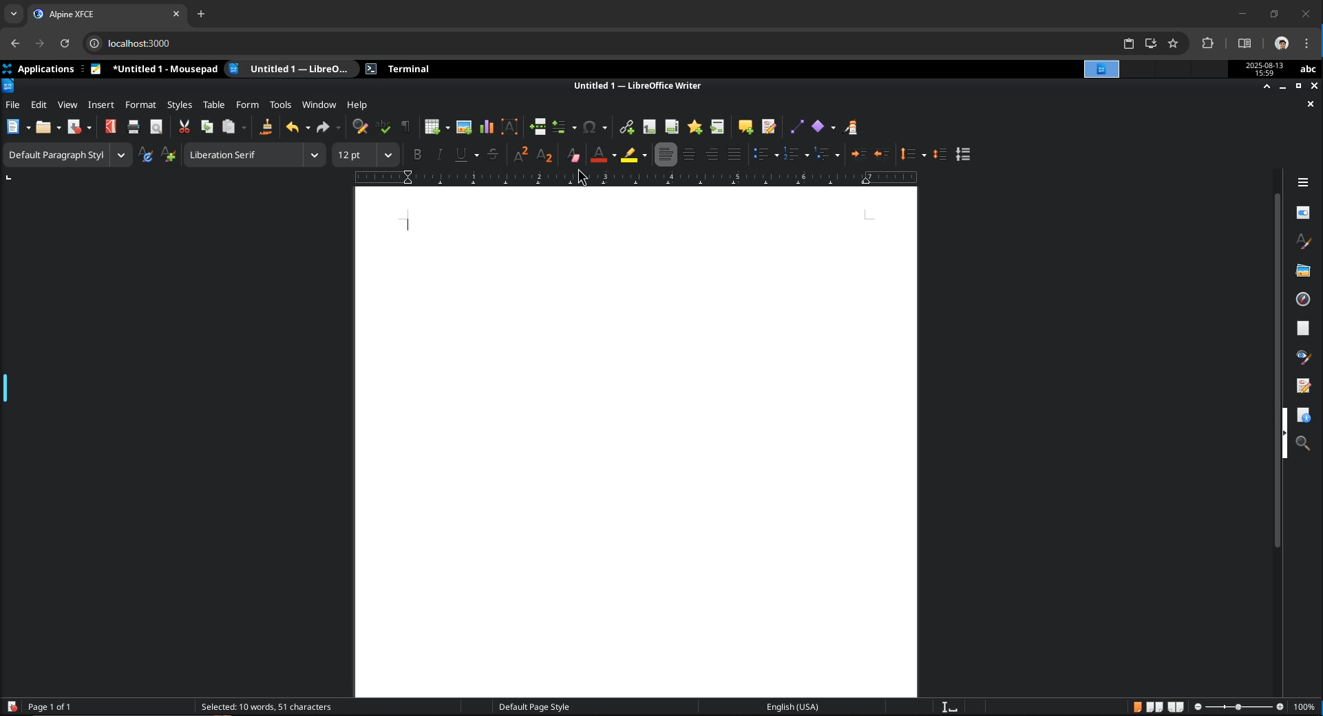 I run a full Linux desktop in Docker just because I can
