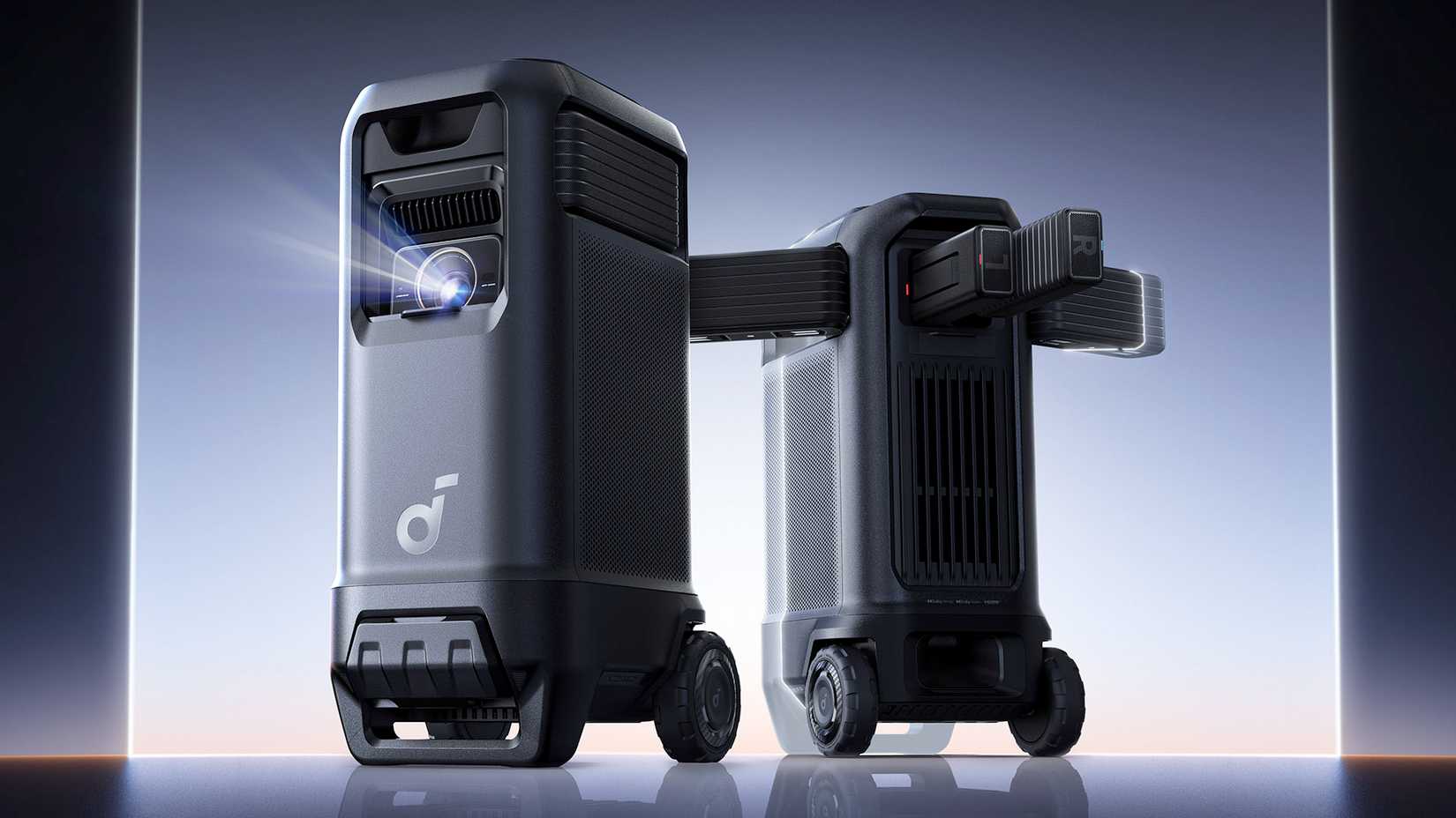 A nebulosa X1 anker com seus alto -falantes sem fio se saindo.