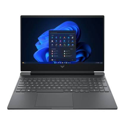 A HP Victus 15.6 inch on a white background