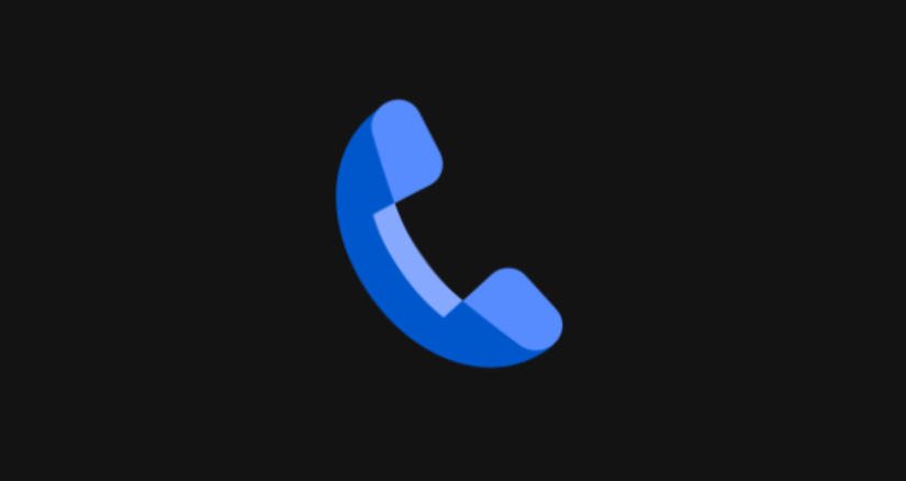 A old-fashioned telephone handset icon from the android phone app.