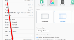 Chaning Mailspring theme.