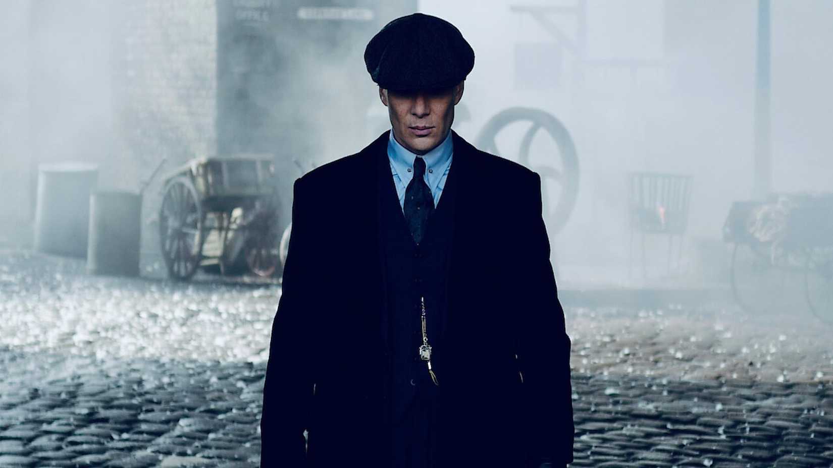 Cillian Murphy as Tommy Shelby from Peaky Blinders movie.