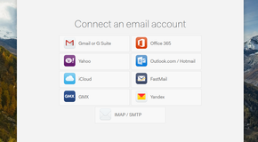 Connecting your email account to Mailspring.