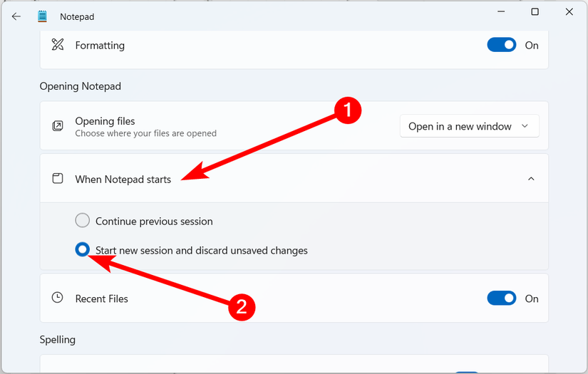 Disconnecting session in a notebook