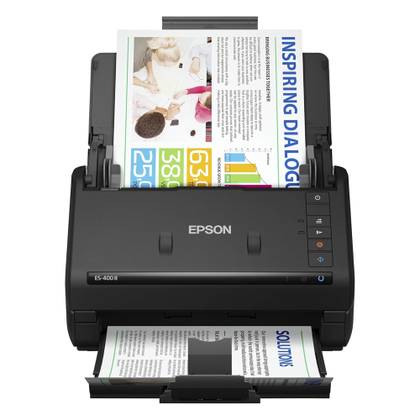 Epson ES-400 II document scanner.