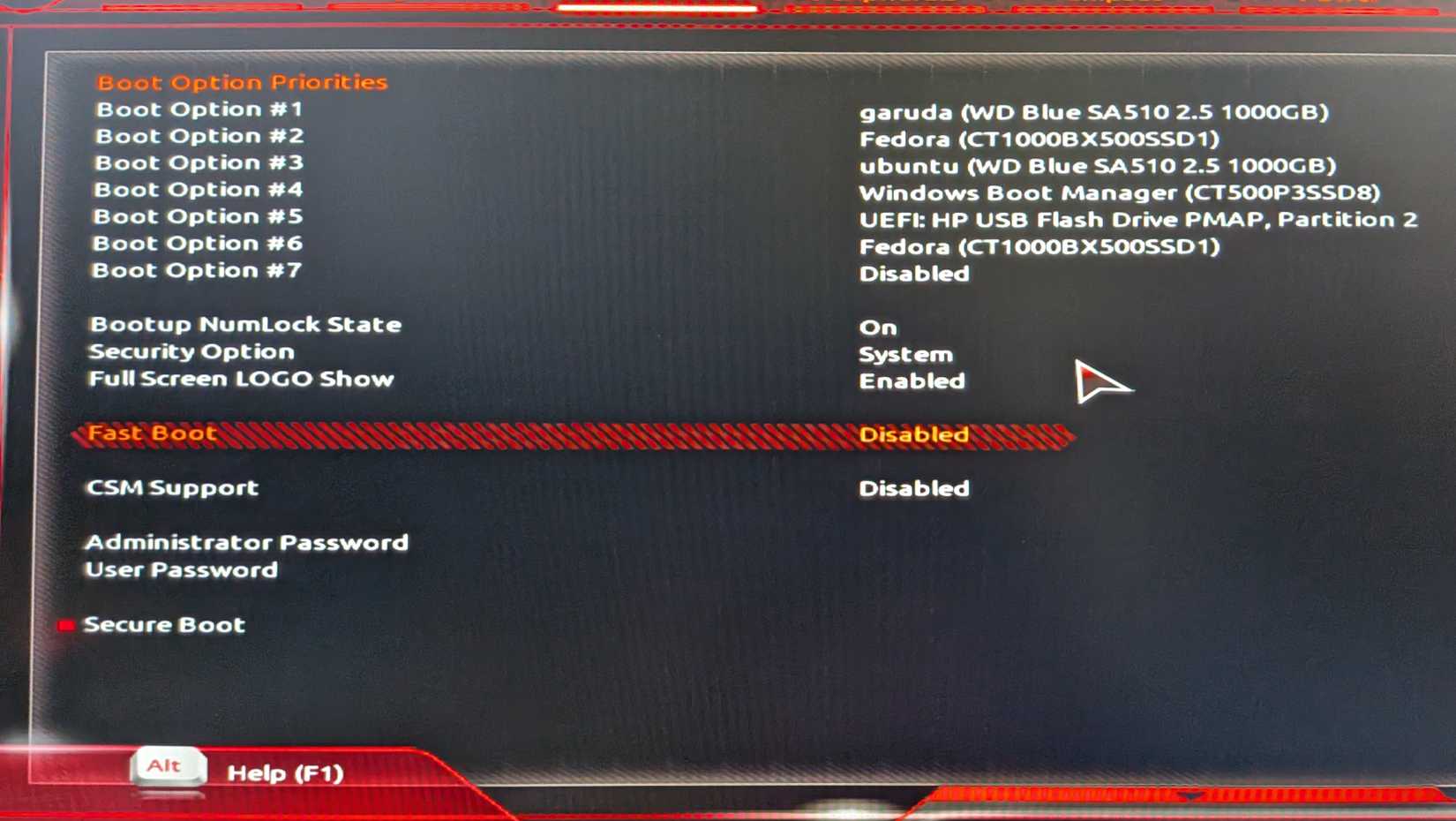 Configuração rápida de inicialização no UEFI BIOS da placa -mãe Gigabyte.