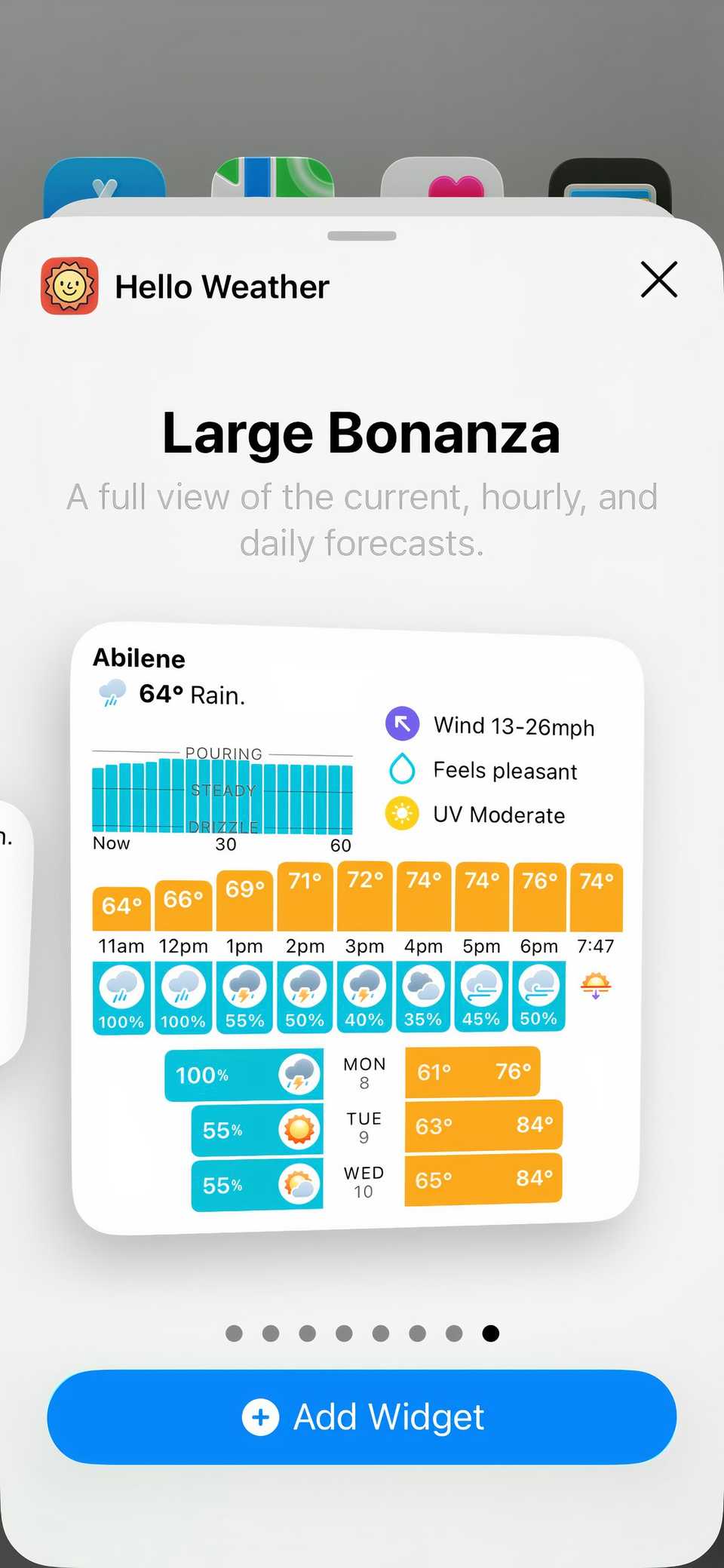 I Finally Found the Best iPhone Weather Widget