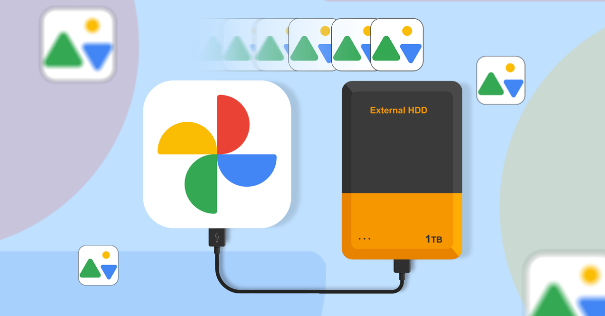 How to Back Up Your Google Photos Library to a Hard Drive
