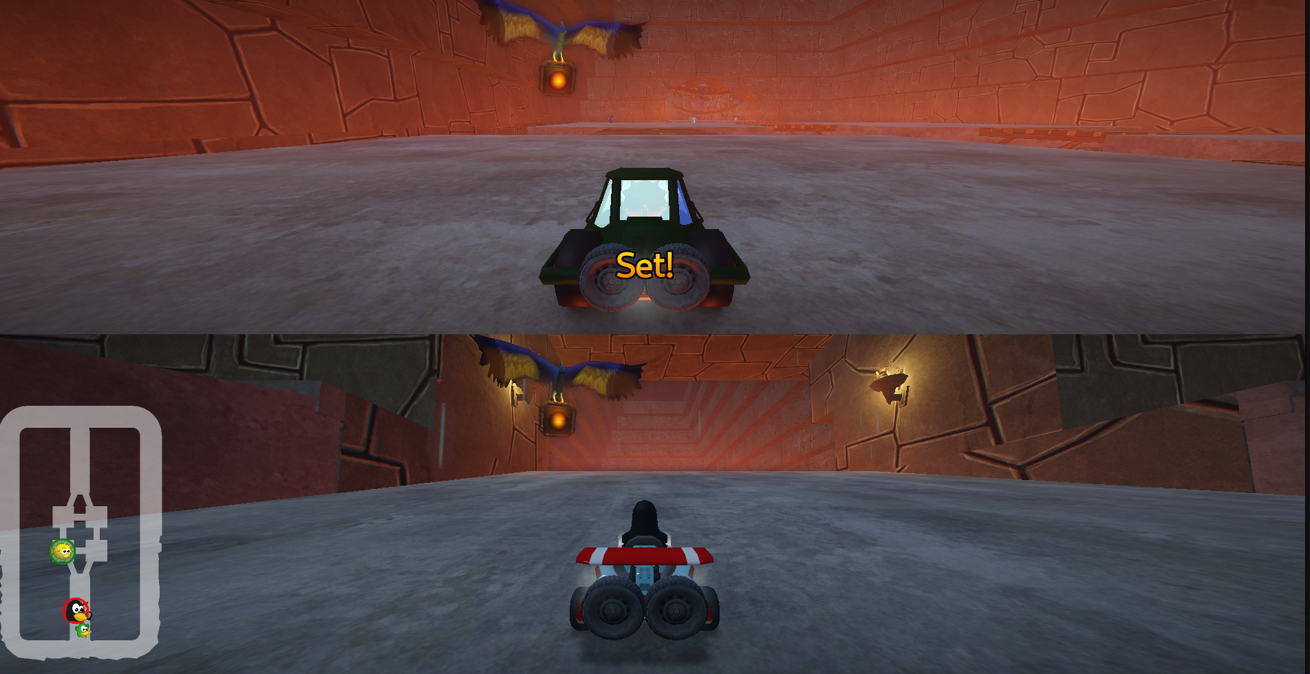 local multiplayer in SuperTuxKart game