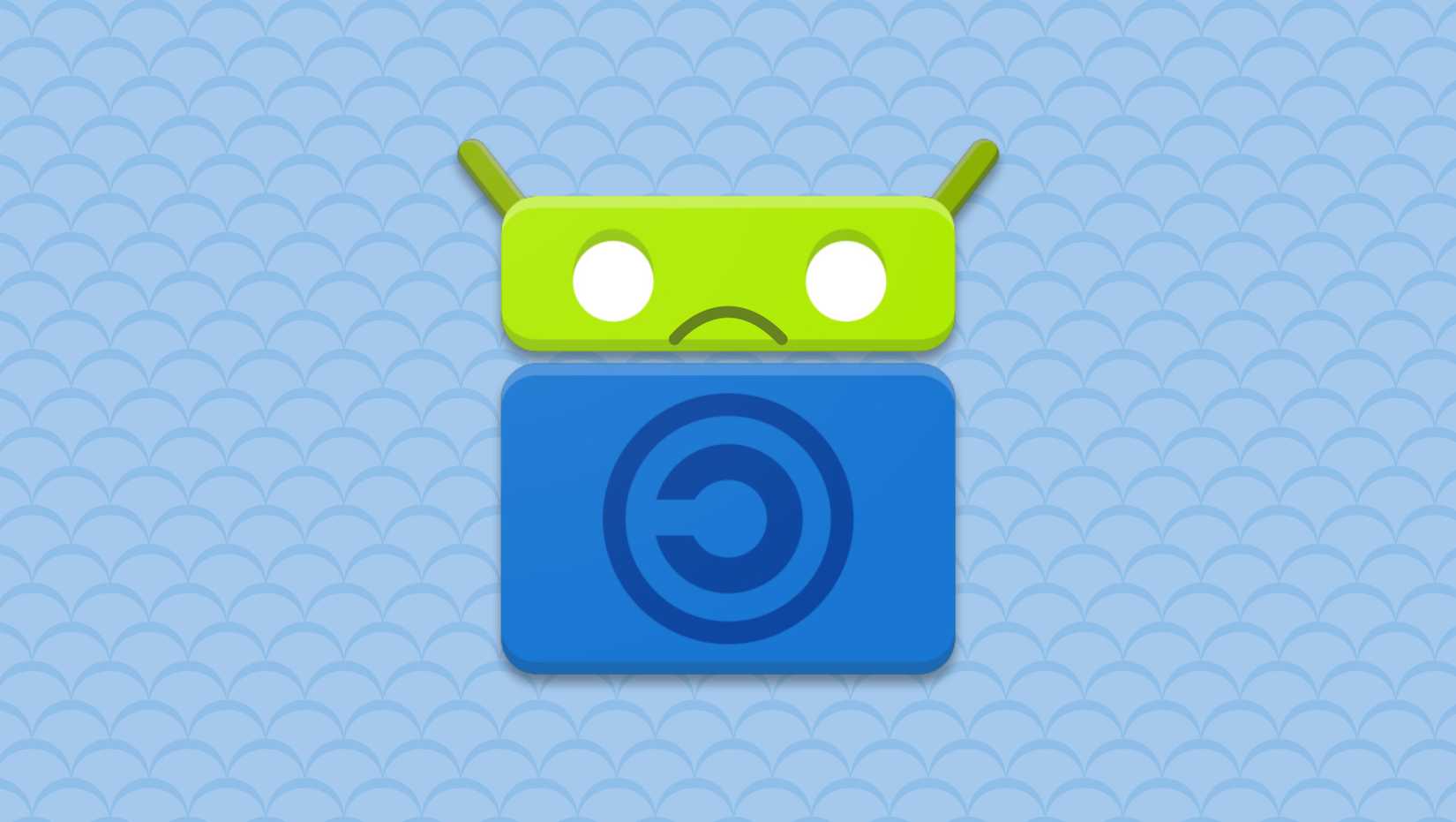 sad f-droid logo