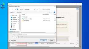 Saving Media Creating file.