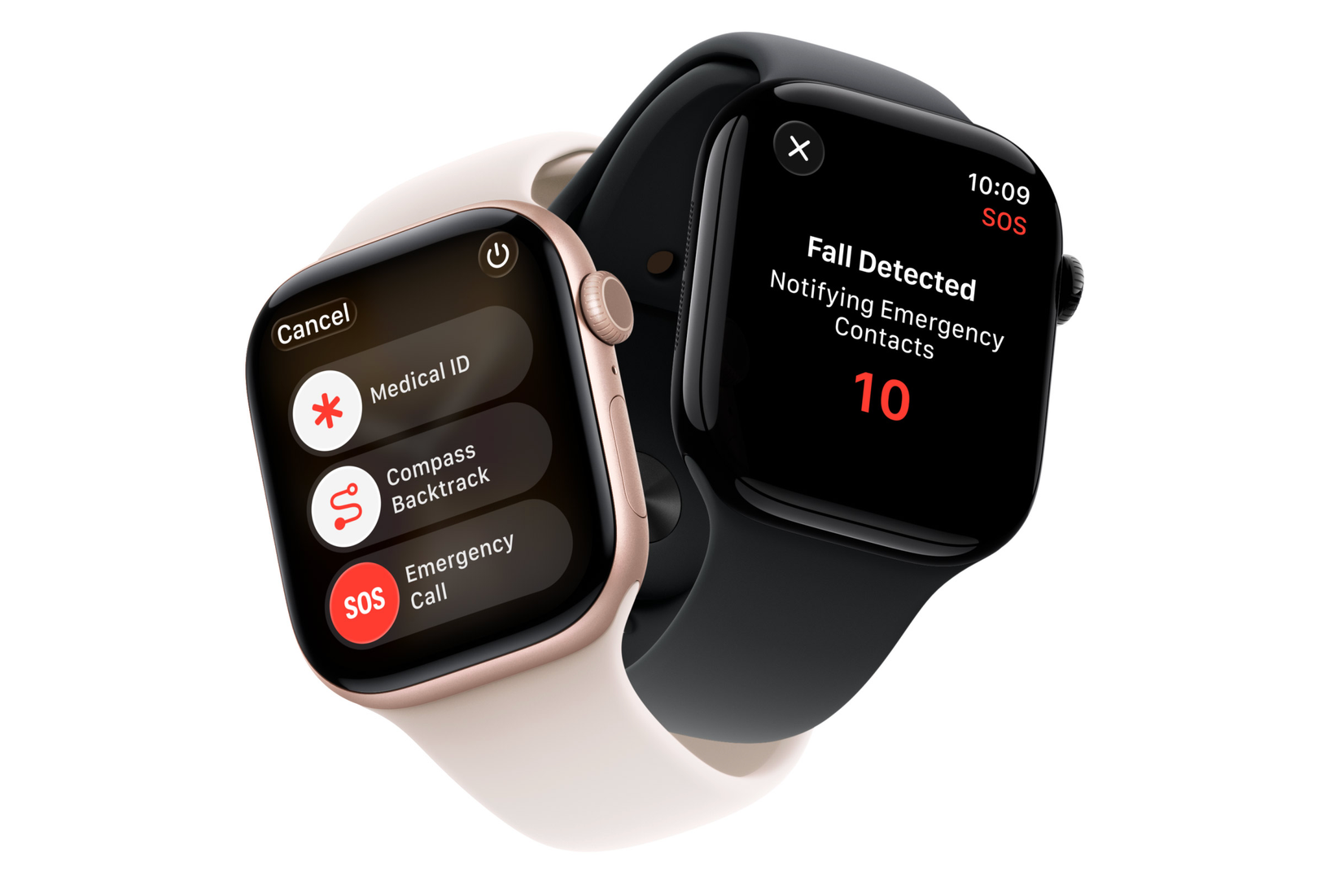 Apple Watch Series 11 fall detection.