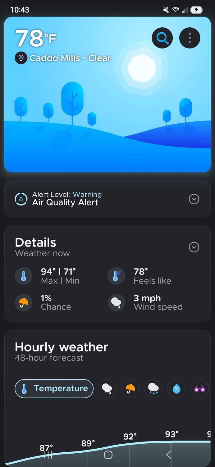 I Finally Found the Best Android Weather Widget