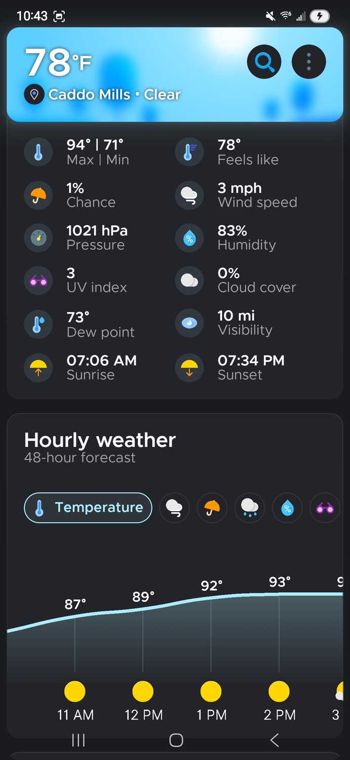 I Finally Found the Best Android Weather Widget