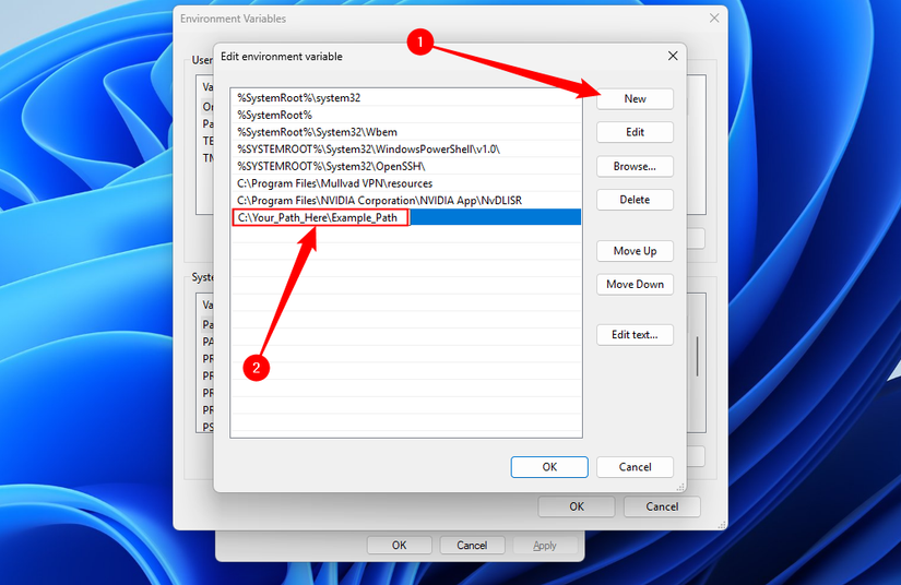 How to Edit Environment Variables on Windows 10 or 11