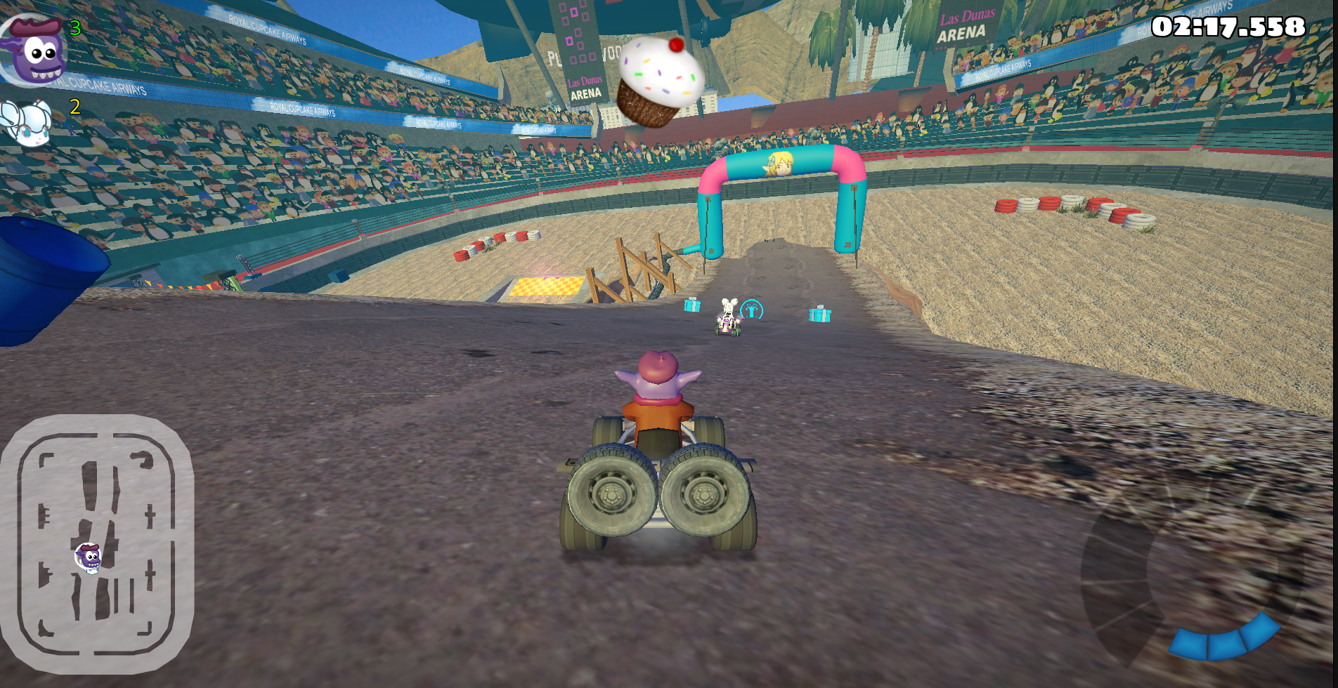 SuperTuxKart in game screen