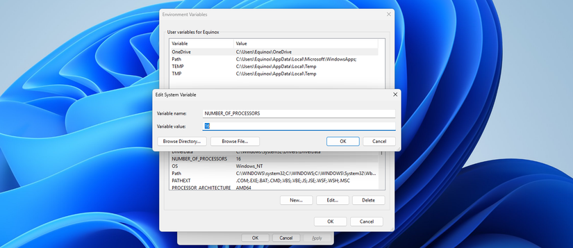 Editing System Variables How to Edit Environment Variables on Windows 10 or 11