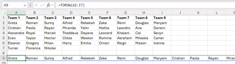 Excel Matrix Restructure How to Restructure Data in Microsoft Excel