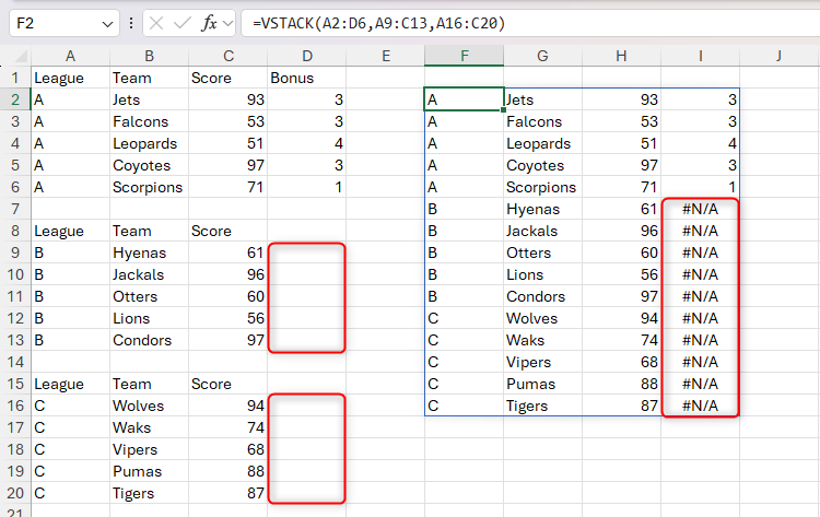 V Stack Vs Hstack Xcode Layout Example How to Use the VSTACK and HSTACK Functions in Microsoft Excel