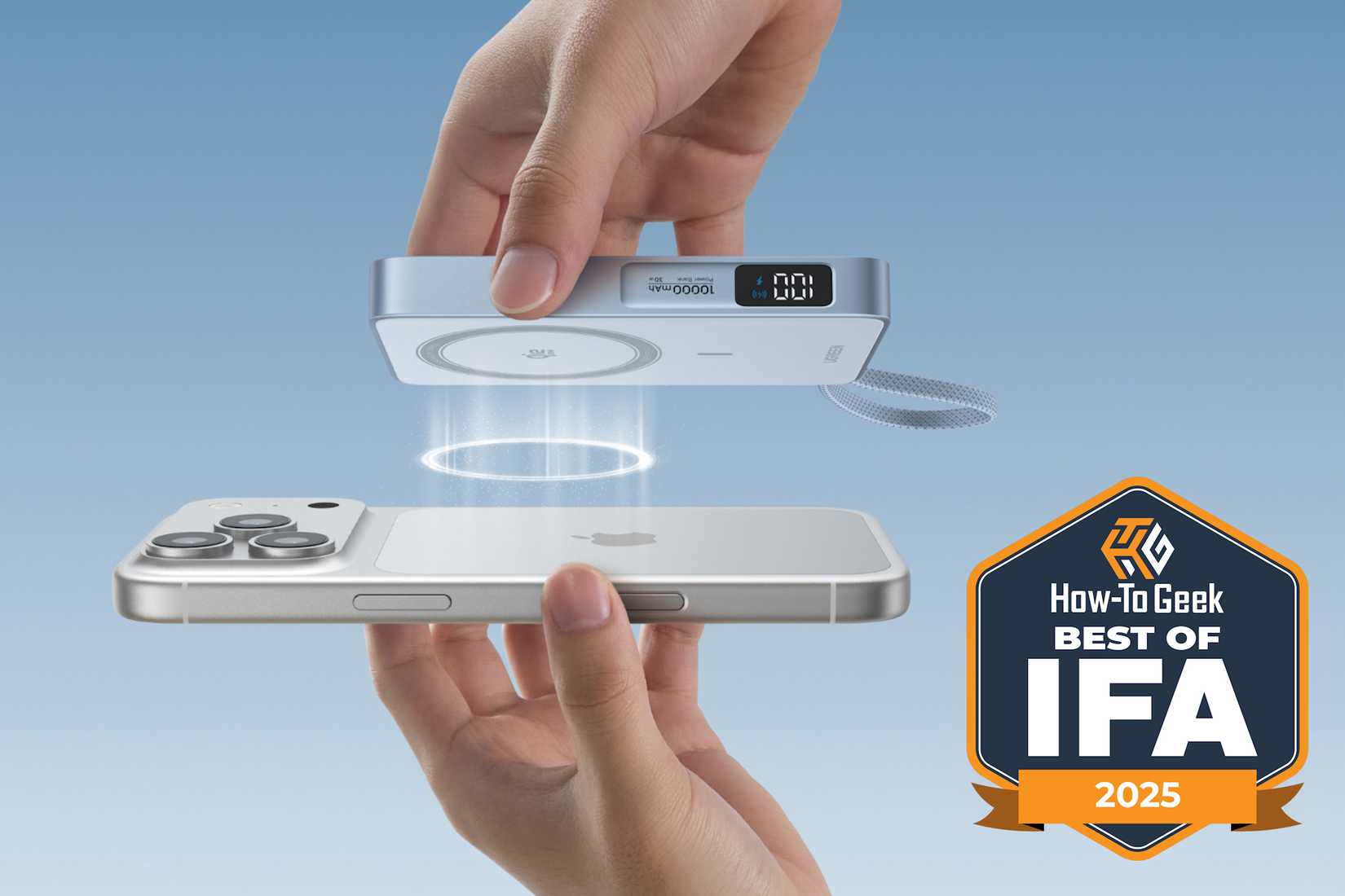 UGREEN MagFlow 10000mAh 25W Power Bank.
