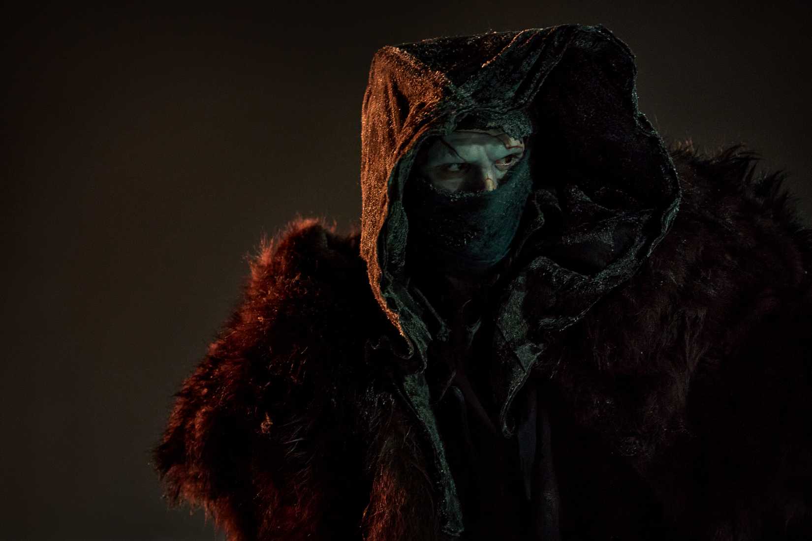 First look image of The Creature from Guillermo del Toro's Frankenstein.