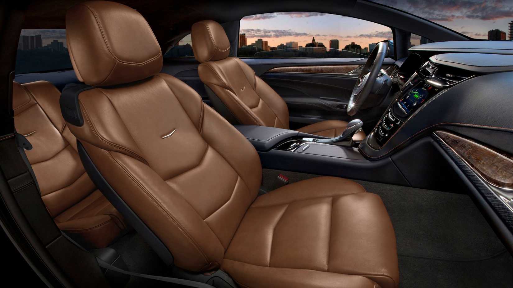 Interior shot of the 2014 Cadillac ELR.