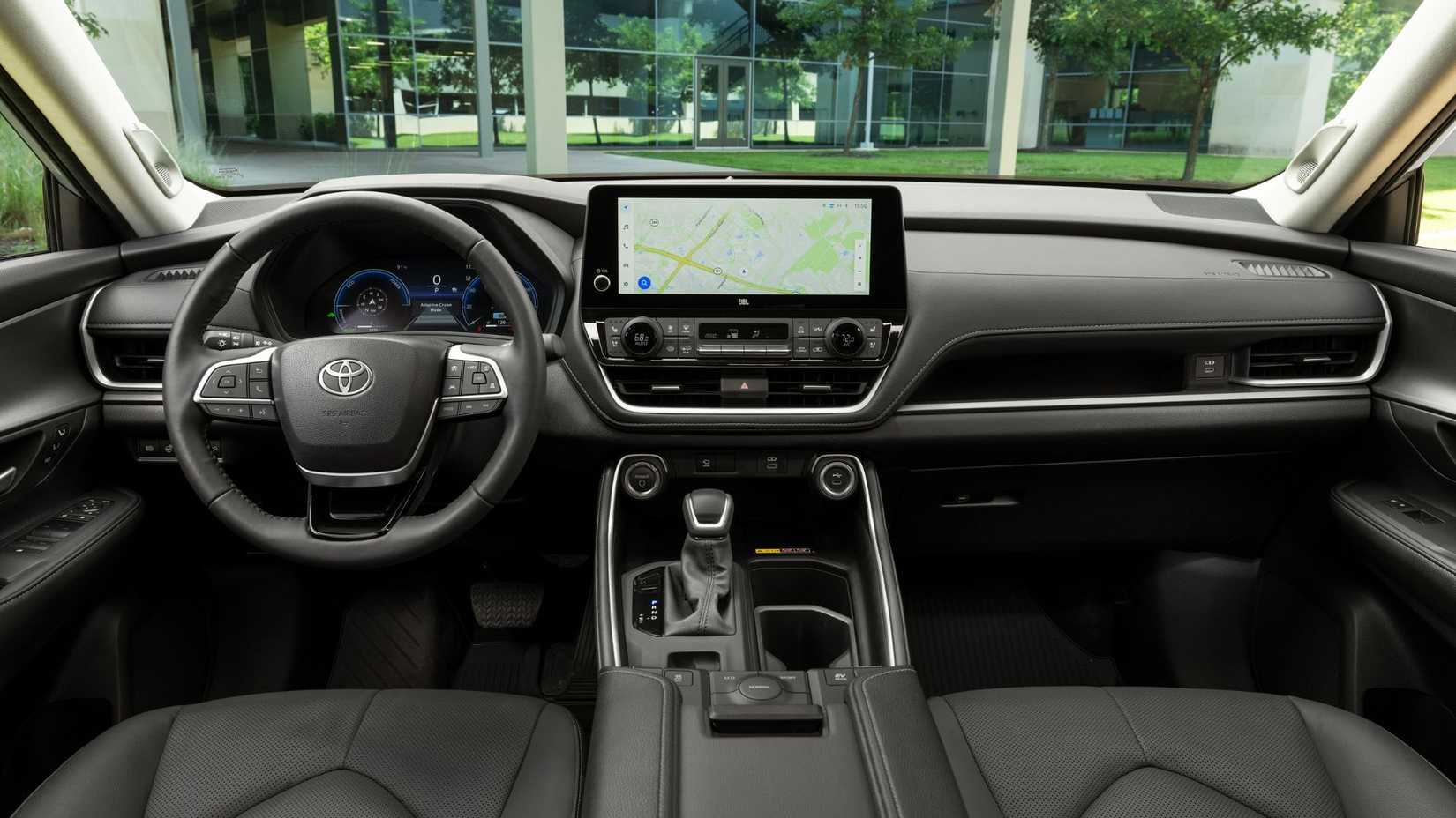 Dashboard shot of a 2026 Toyota Grand Highlander.