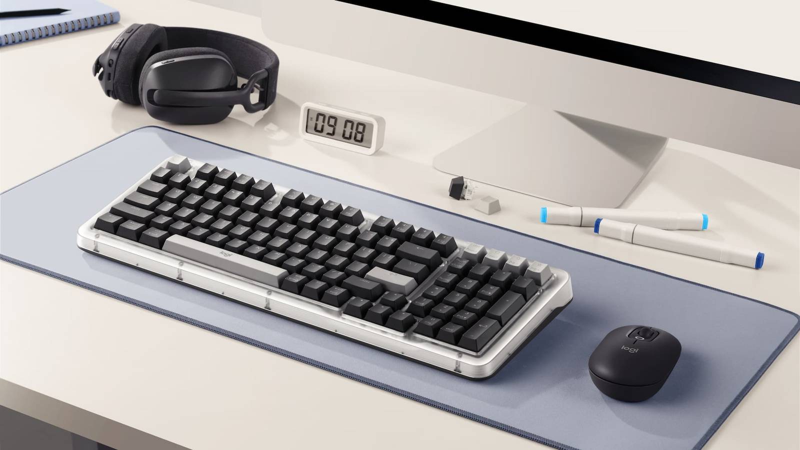 Logitech’s new mechanical keyboard absorbs vibrations