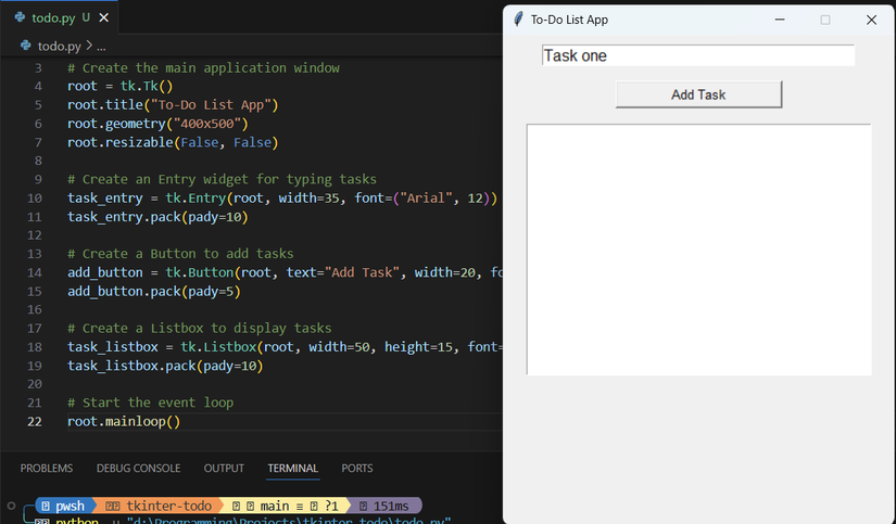 Make Your First Graphical Python App: Getting Started With Tkinter
