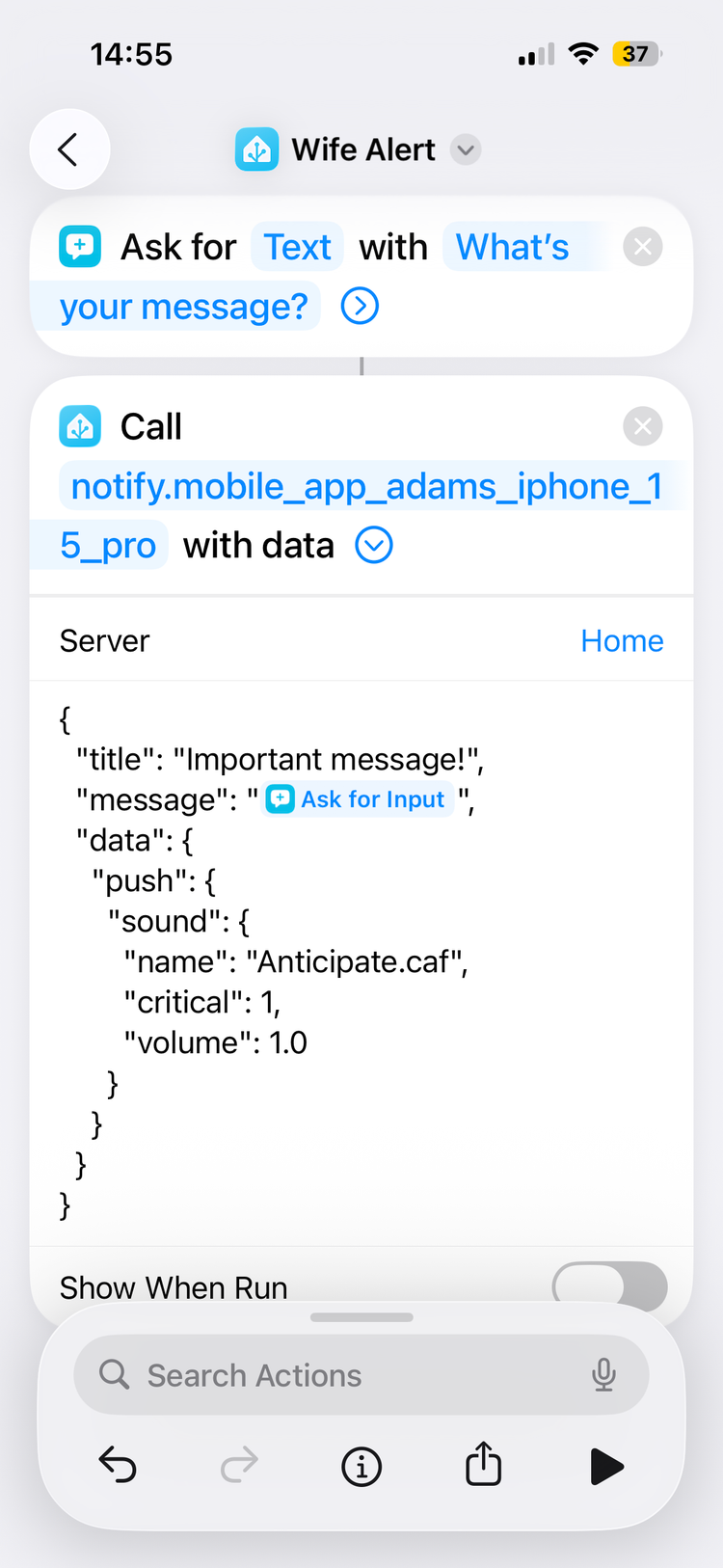 Home Assistant and iPhone Critical Alerts Are a Match Made in Heaven