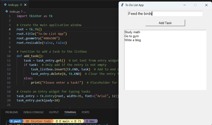 Make Your First Graphical Python App: Getting Started With Tkinter