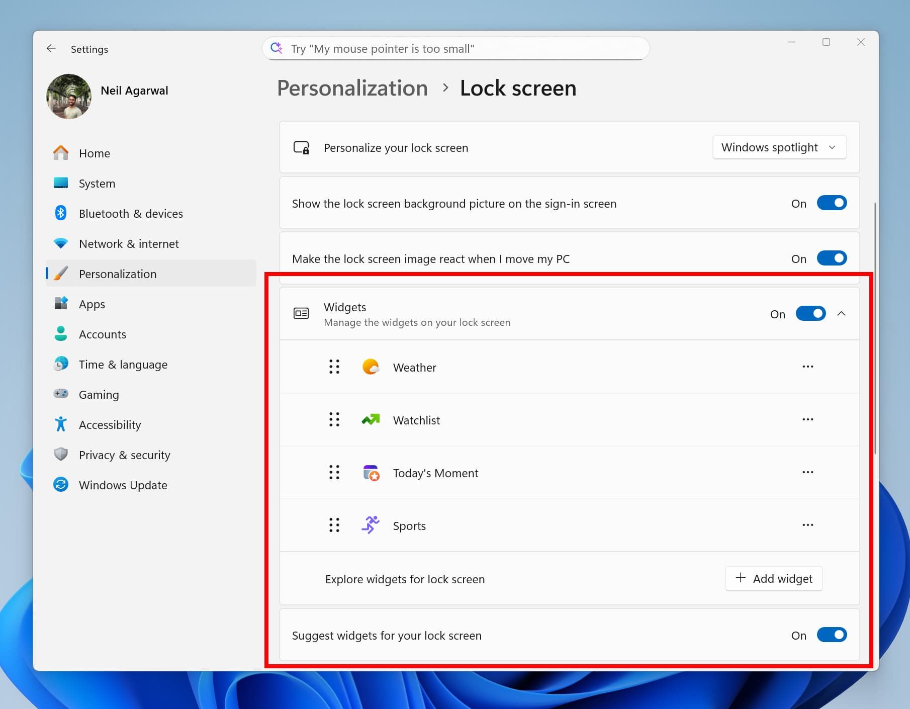 Windows 11 Is Getting Real Lock Screen Widgets