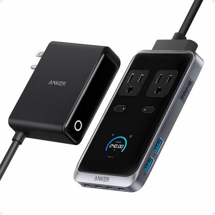 Anker 8-in-1 Prime 240W Charging Station on a white background
