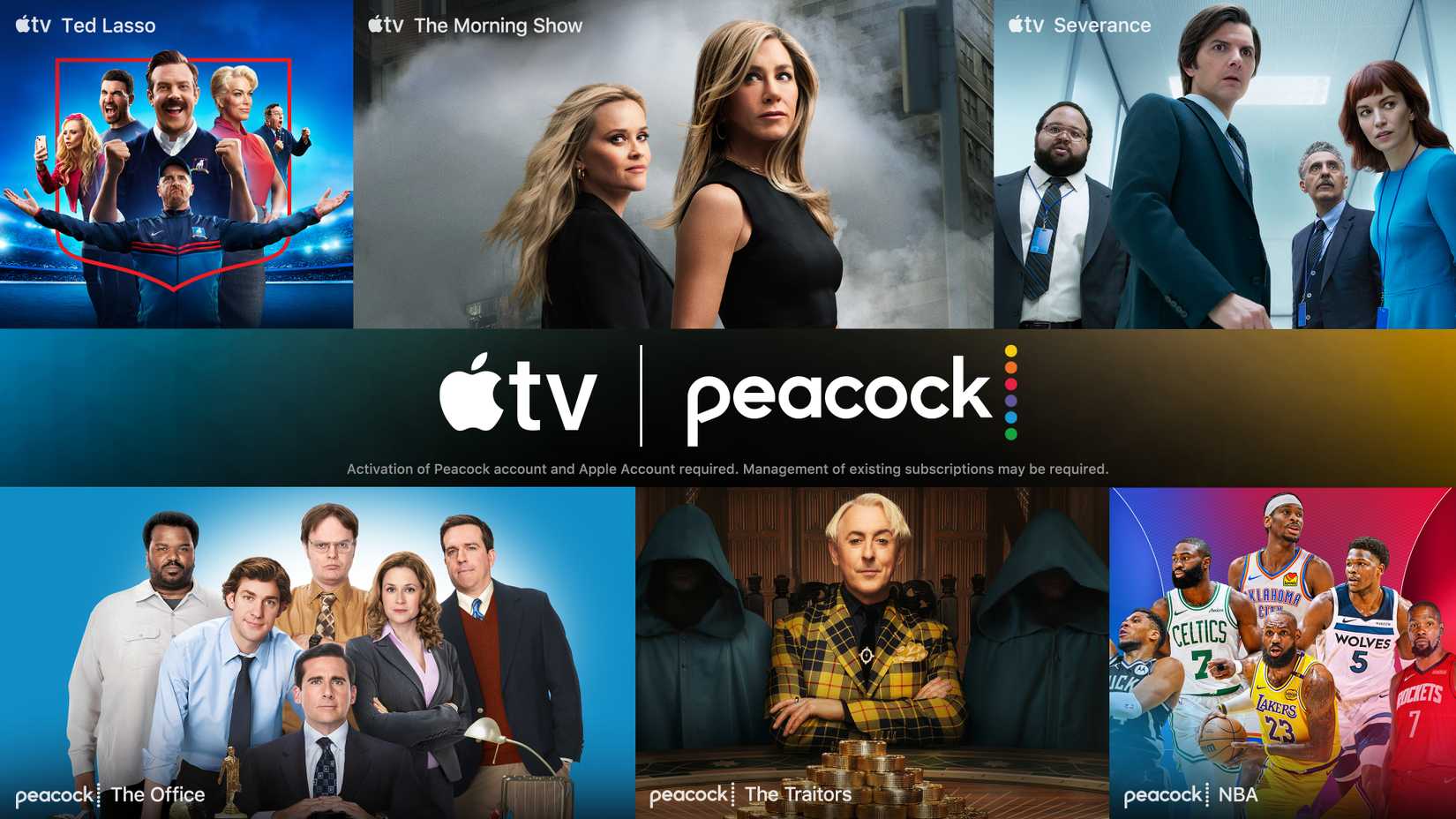 AppleTV Collage Peacock Bundle