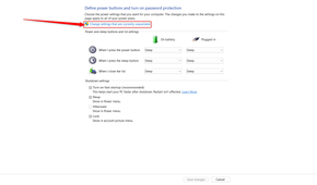 A button in the Windows 11 control panel that lets you change settings you normally wouldn't be able to.
