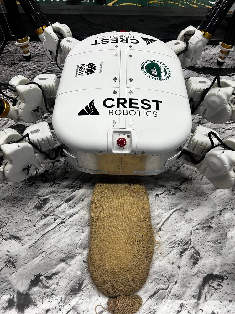 Charlotte robot seen from above