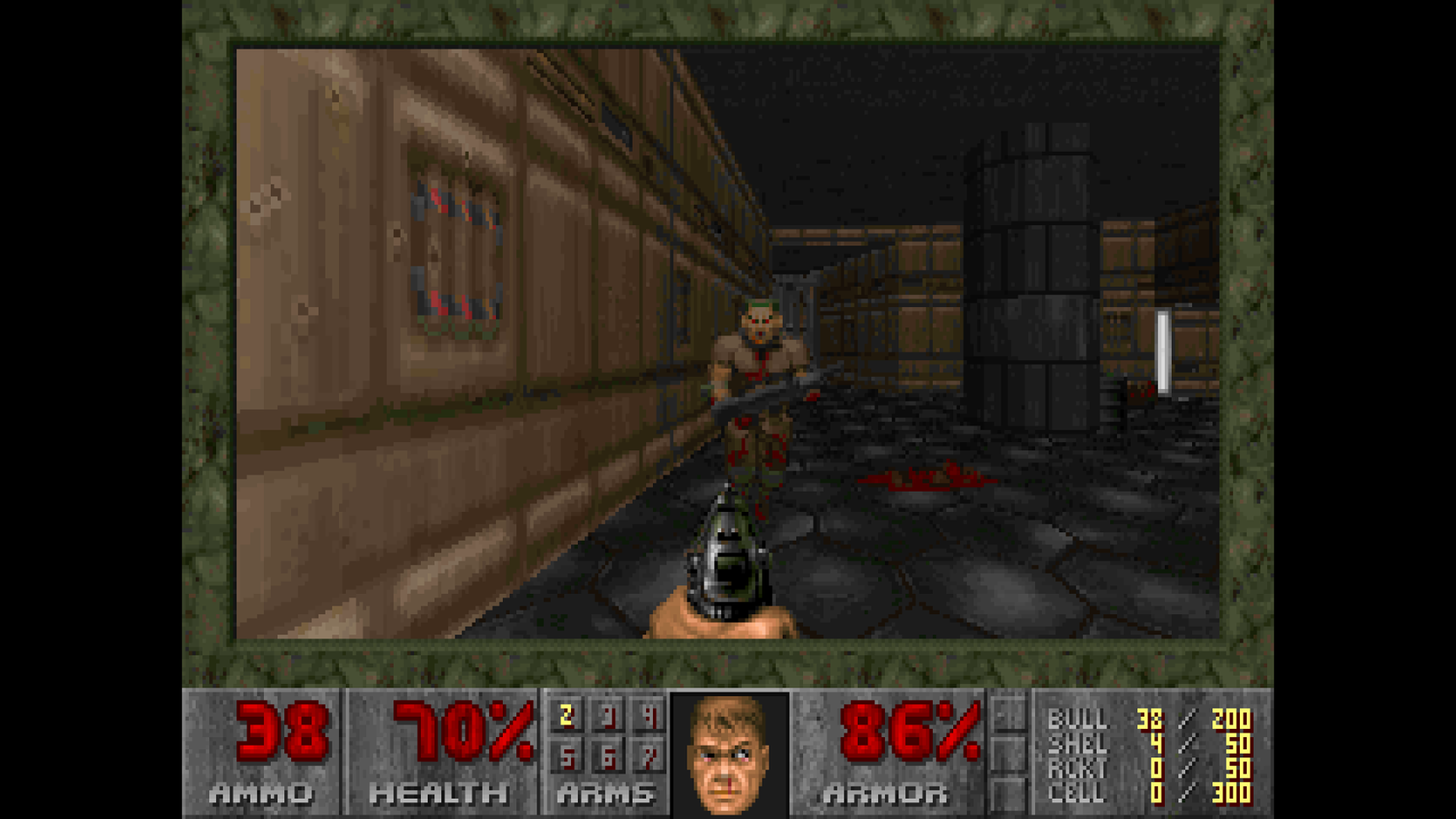 Doom running on a Rasperry Pi.