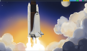 Fedora Sway Desktop Overview.