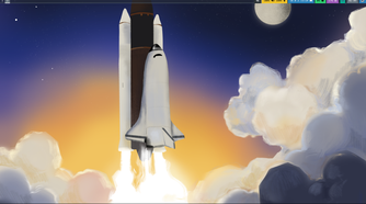 Fedora Sway Desktop Overview.