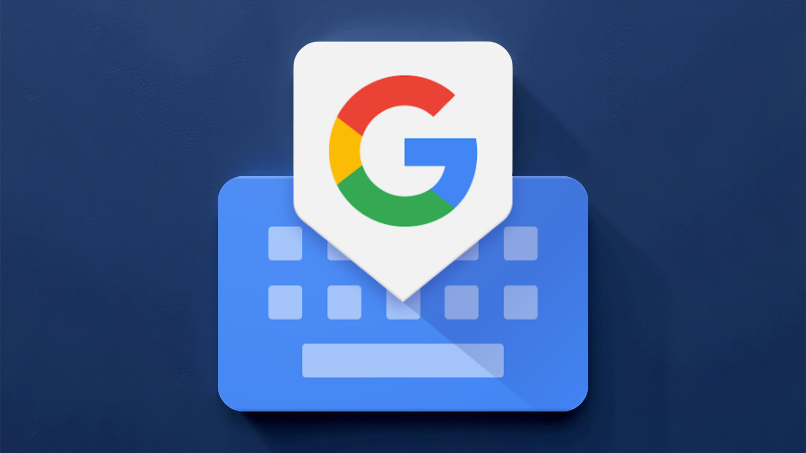 logotipo gobard em um fundo azul