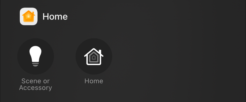Key actions in the iPhone action button controls list.