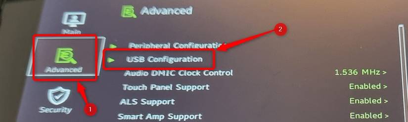 Guia Avançado do menu BIOS do Steam Deck.