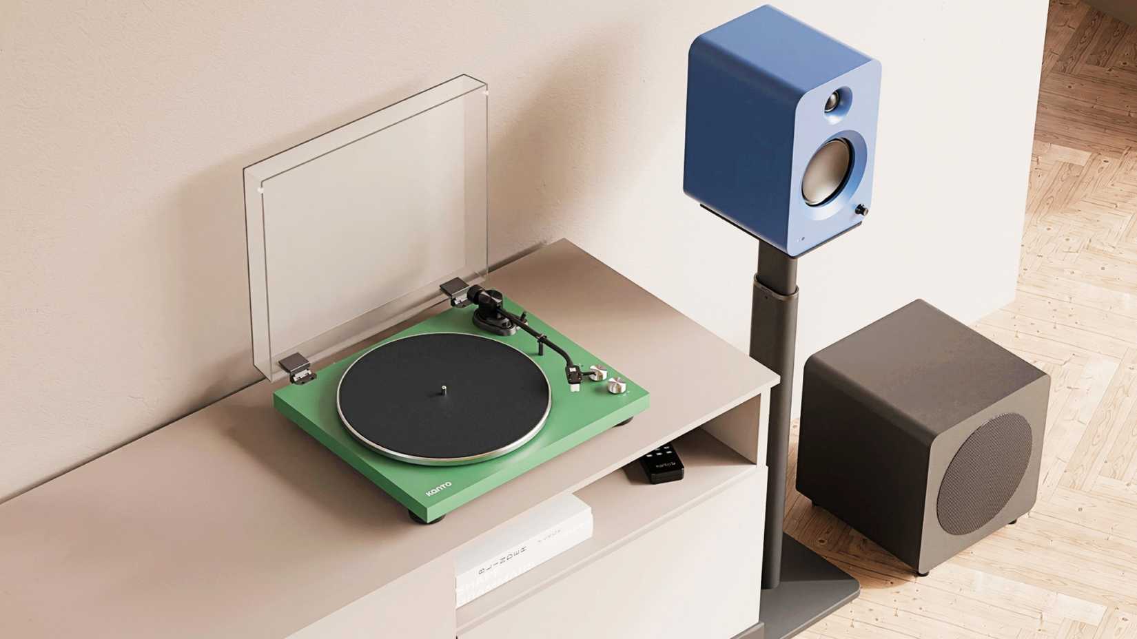 Toca-discos Kanto-audio-Obi3