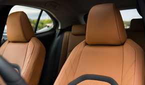 Shot of the upholstery in a 2019 Lexus UX