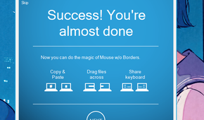 Linking two Windows devices with Mouse Without Borders.