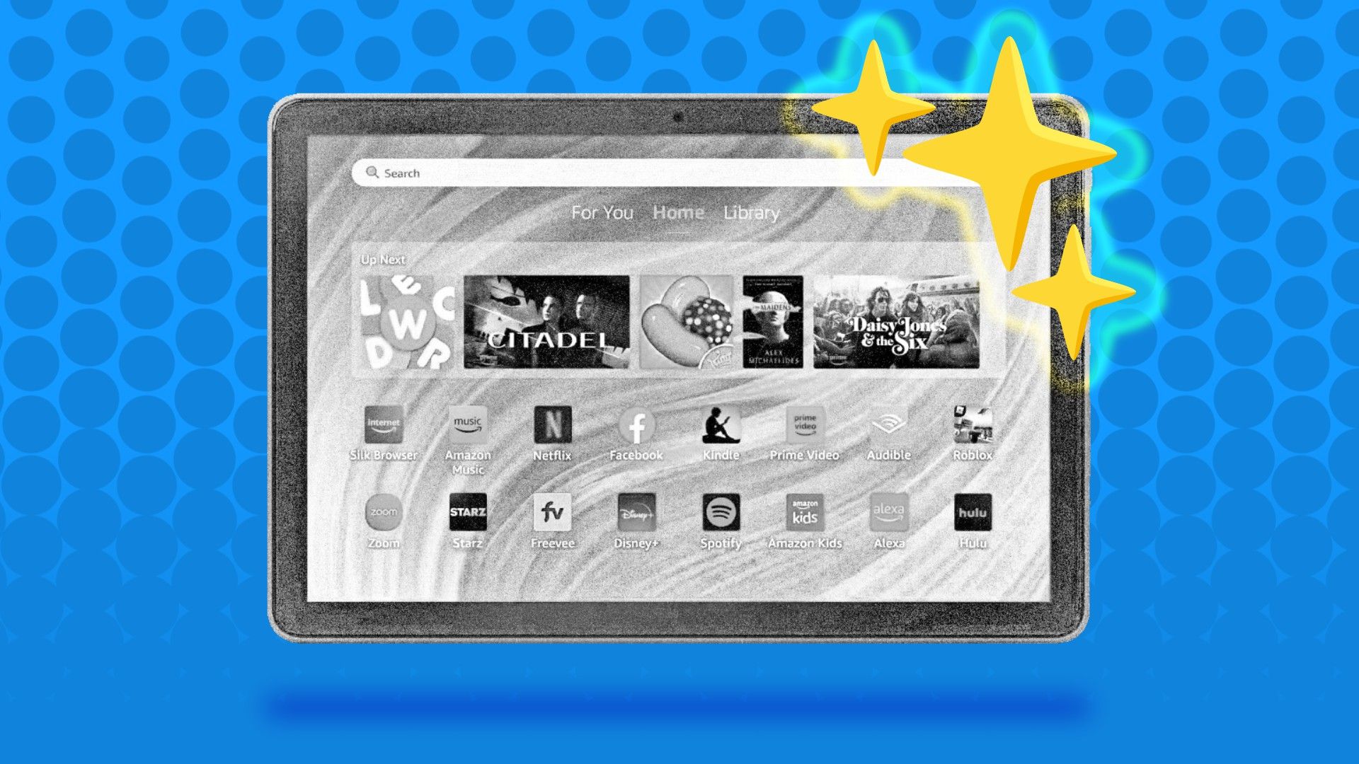 old fire tablet sparkle