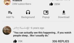 Playing YouTube videos on NewPipe.