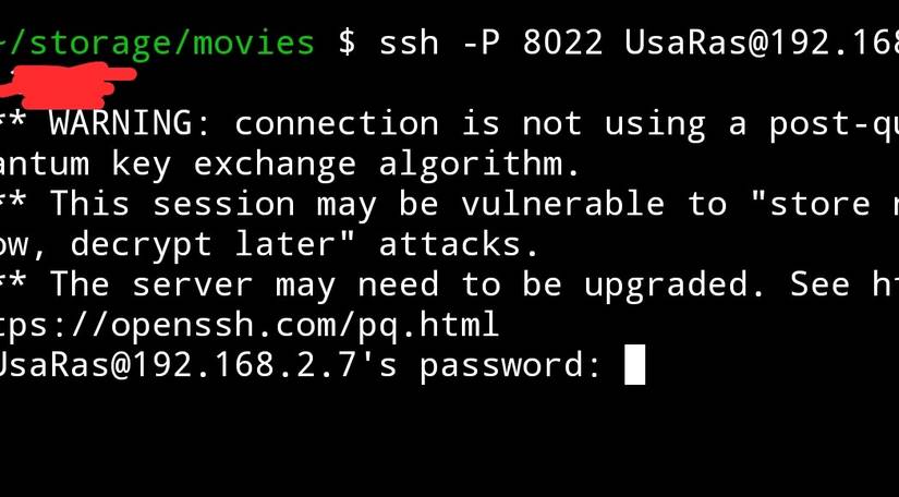 Using Android Termux to SSH into a Windows machine.