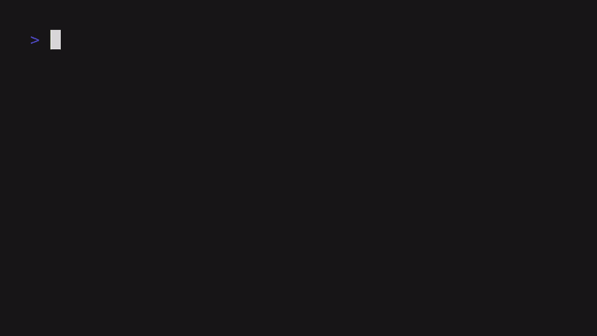 A user chooses a command from a list of commands using FZF. When the FZF window is opened, the user types moo, and FZF narrows the command list down to a single cowsay command that says moo. The user then executes it.