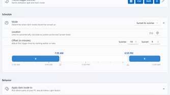 Setting up a dark mode timer on Microsoft PowerToys